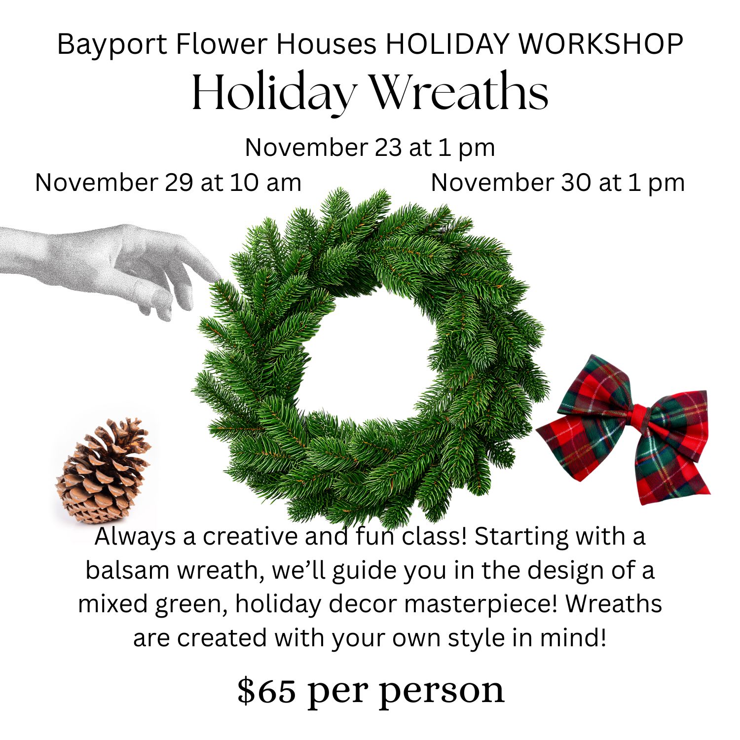 WORKSHOP - Holiday Wreath