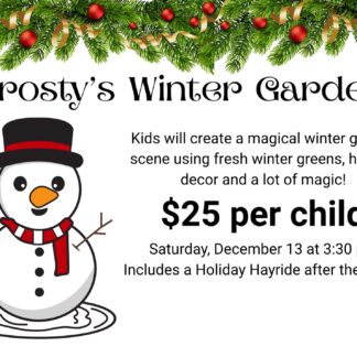 KIDS CLASS - Frosty's Winter Garden