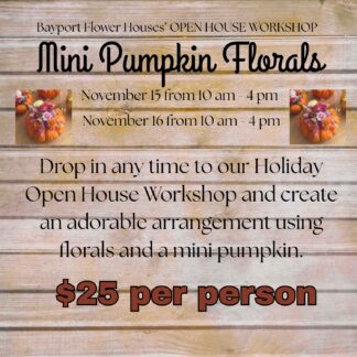 WORKSHOP - Mini Autumnal Pumpkin Centerpiece